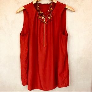 Michael Kors | Sleeveless Blouse | Orange | L